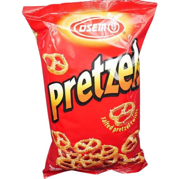 KOSHER BRETZEL TWIST WITH SALT OSEM 400 GR.