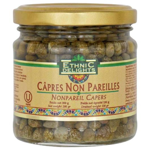 KOSHER CAPERS NON PAREILLES ED 200 GR.