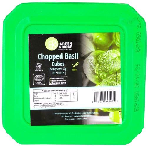 KOSHER CHOPPED BASIL GREEN & MORE 70 GR.