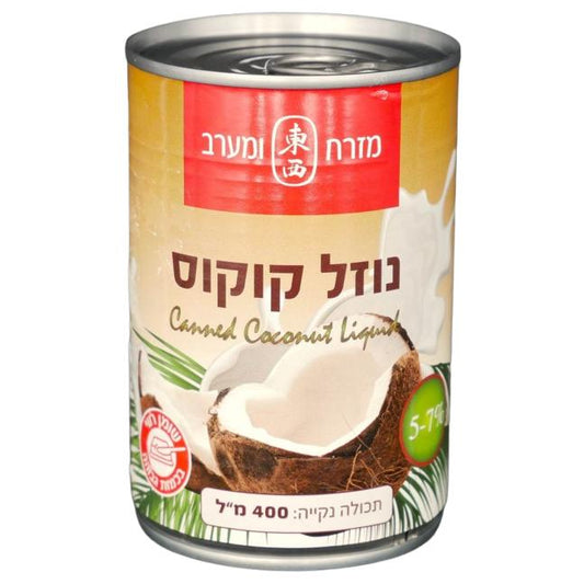 KOSHER COCONUT MILK 5-7% 400 ML.