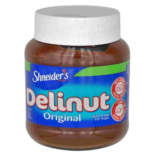 KOSHER HAZELNUT CREAM DAIRY FREE DELINUT 350 GR.