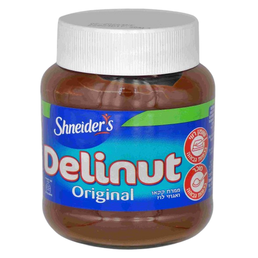 KOSHER HAZELNUT CREAM DAIRY FREE DELINUT 350 GR.