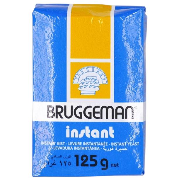 KOSHER INSTANT DRY YEAST BRUGGEMAN 125 GR. 