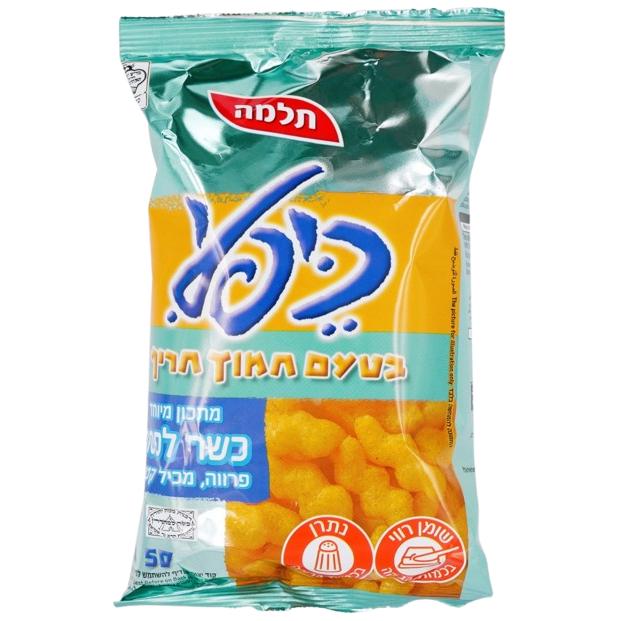 KOSHER KEFLI SOUR & SPICY SNACK TELMA 50 GR. 