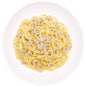 KOSHER LINGUINE WITH LEMON CREAM AND SEA BASS TARTAR READY MEAL