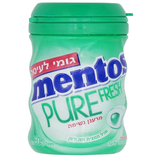 KOSHER MENTOS PURE FRESH DELICATE MINT 60 GR.