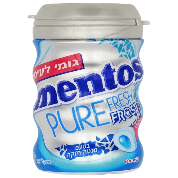 KOSHER MENTOS PURE FRESH FROST MINT 60 GR.