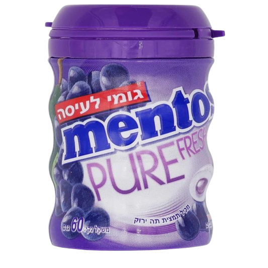 KOSHER MENTOS PURE FRESH GRAPES 60 GR.