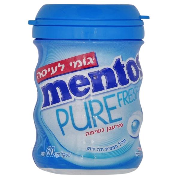 KOSHER MENTOS PURE FRESH SPEARMINT 60 GR.