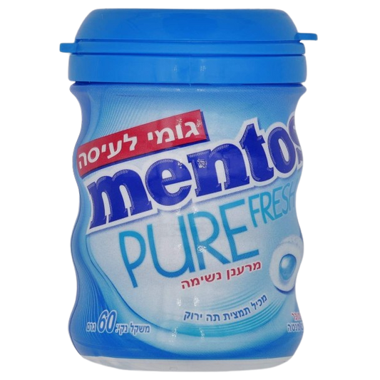 KOSHER MENTOS PURE FRESH SPEARMINT 60 GR.