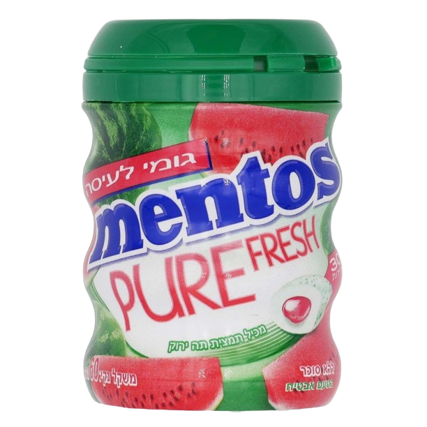 KOSHER MENTOS PURE WATERMELON 60 GR.