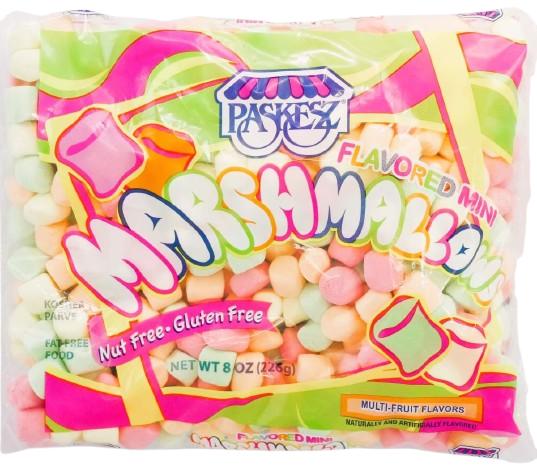 KOSHER MINI COLORED MARSHMALLOW PASKESZ 227 GR.