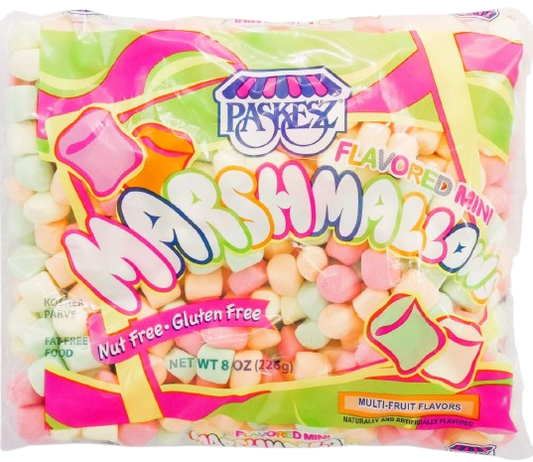 KOSHER MINI COLORED MARSHMALLOW PASKESZ 227 GR.