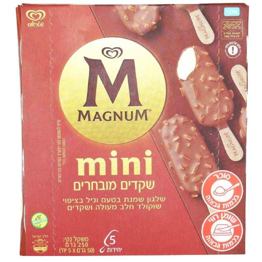 KOSHER MINI MAGNUM ALMONDS ICE CREAM 