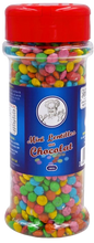 KOSHER MINI MULTICOLORED CHOCOLATE LENTILS KLP EN 180 GR.