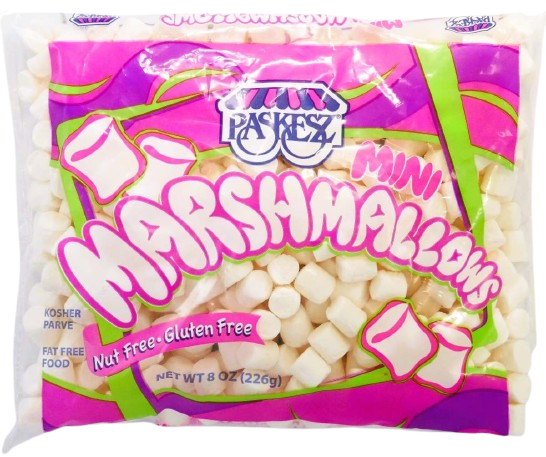 KOSHER MINI WHITE MARSHMALLOW PASKESZ  226 GR.