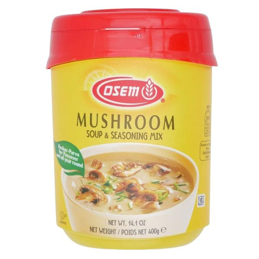 KOSHER MUSHROOM FLAVOURED SOUP POWDER  PARVE OSEM KLP 400 GR.