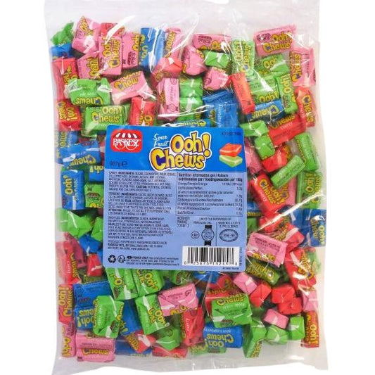 KOSHER OOH CHEWS MULTIFLAVORED PASKESZ 907 GR.