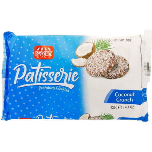 KOSHER PATISSERIE COCONUT CRUNCH PASKESZ  125 GR.