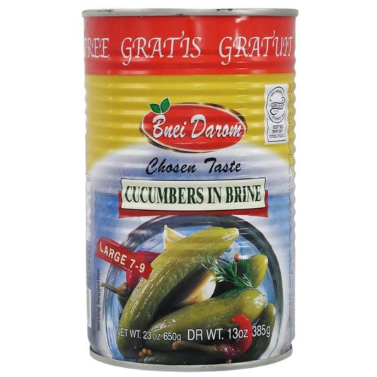 KOSHER PICKELS IN BRINE 7-9 BD 650 GR. 