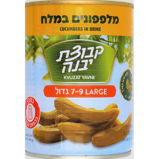 KOSHER PICKELS IN BRINE 7-9 KY+20% 650 GR.