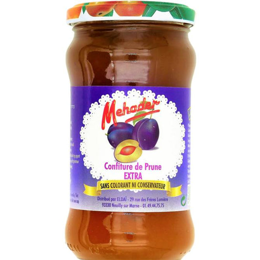 KOSHER PLUM JAM KLP MEHADER 375 GR.