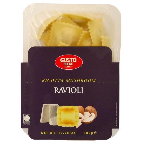 KOSHER RAVIOLI RICOTTA & MUSHROOMS 300 GR. – KOSHERFOODINEUROPE.COM