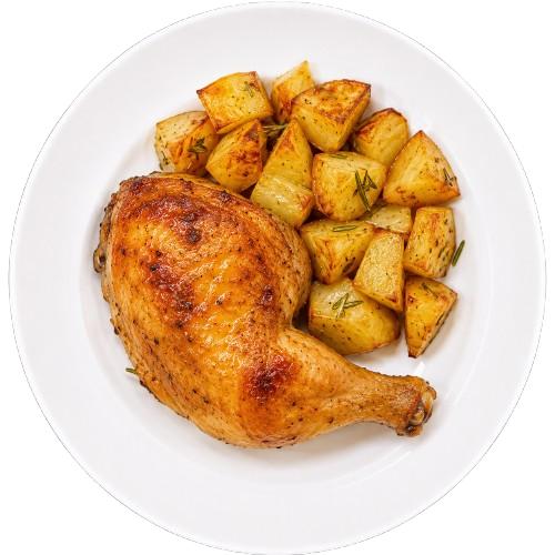 KOSHER ROAST CHICKEN WITH POTATOES READY MEAL