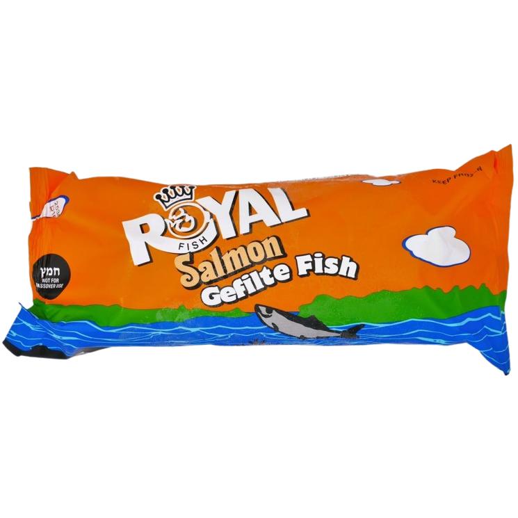 KOSHER ROYAL SALMON GEFILTE FISH  565 GR. 