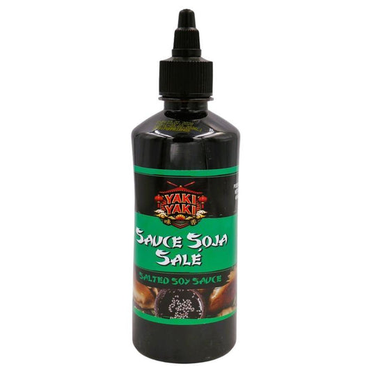 KOSHER SALTED SOY SAUCE SQUEEZE YAKI 450 ML.