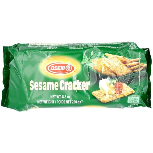 KOSHER SESAME CRACKERS OSEM 250 GR.