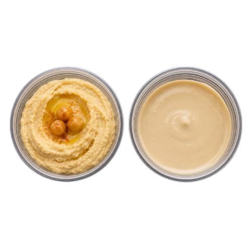 KOSHER SHABBOS MEAL 2 LUNCH  READY MEAL TAHINI AND HUMMUS