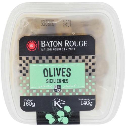 KOSHER SICILIAN OLIVES BR. 160 GR
