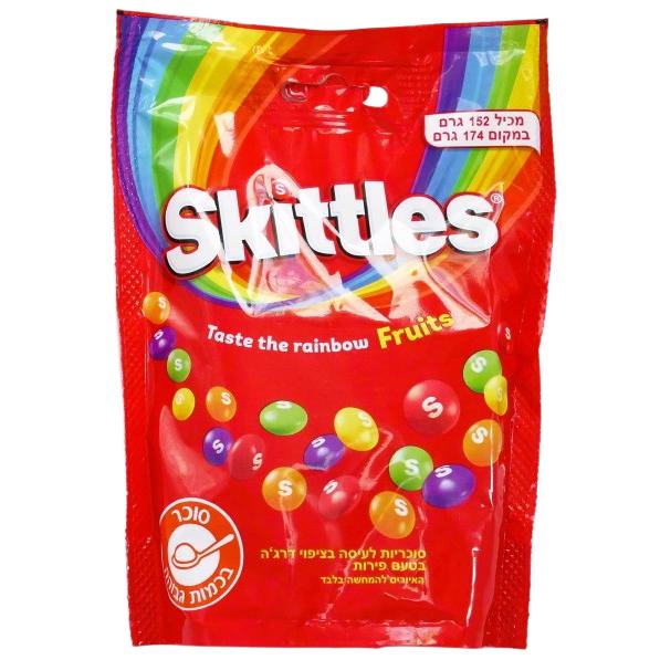 KOSHER SKITTLES FRUITS 152 GR. 