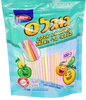 KOSHER SOUR POWDER STRAW 100 UNITS TAAMAN KLP 300 GR.