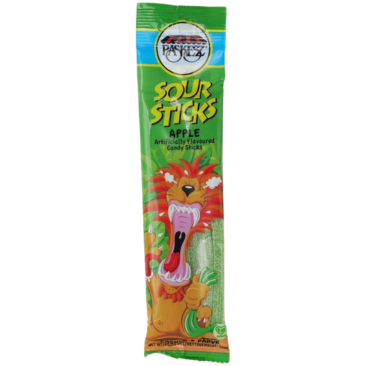 KOSHER SOUR STICKS APPLE PASKESZ 50 GR.