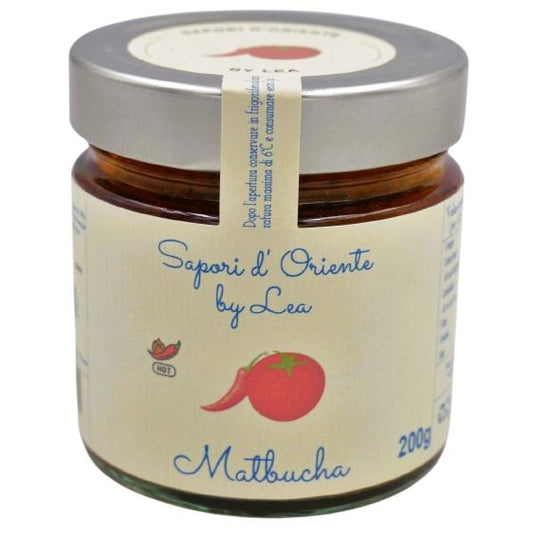 KOSHER SPICY MATBUCHA SPREAD BY LEA 200 GR.