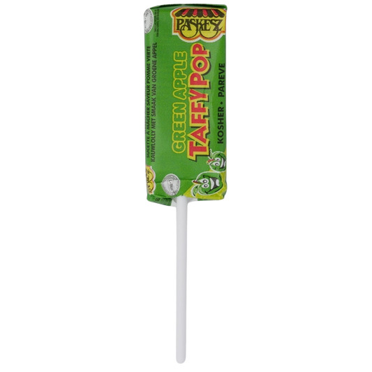 KOSHER TAFFY POP GREEN APPLE 11 GR.