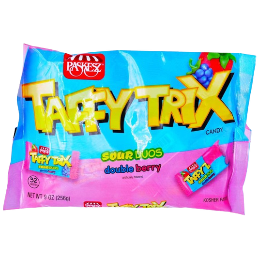 KOSHER TAFFY TRIX DOUBLE BERRY PASKESZ 256 GR.