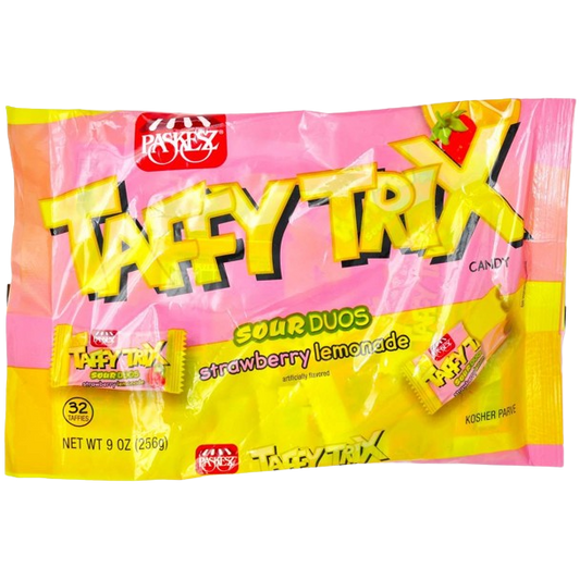 KOSHER TAFFY TRIX STRAWBERRY LEMONADE PASKESZ 256 GR.