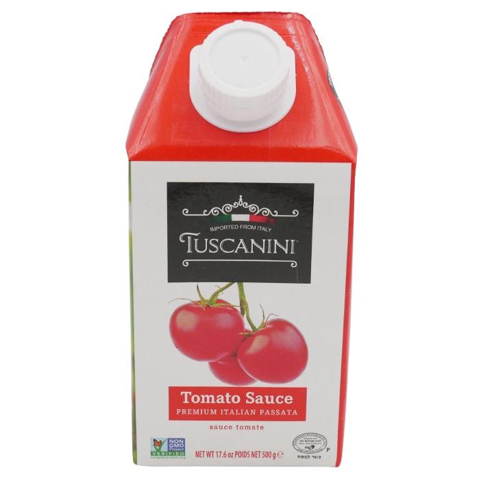 KOSHER TOMATE SAUCE TUSCANINI KLP 500 GR.