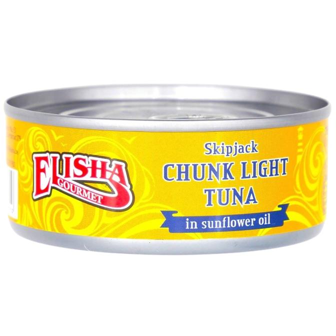 KOSHER TUNA IN SUNFLOWER OIL  ELISHA CRC 145 GR.