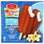 KOSHER VANILLA ICE CREAM BAR KLEINS 6 X 75 GR.