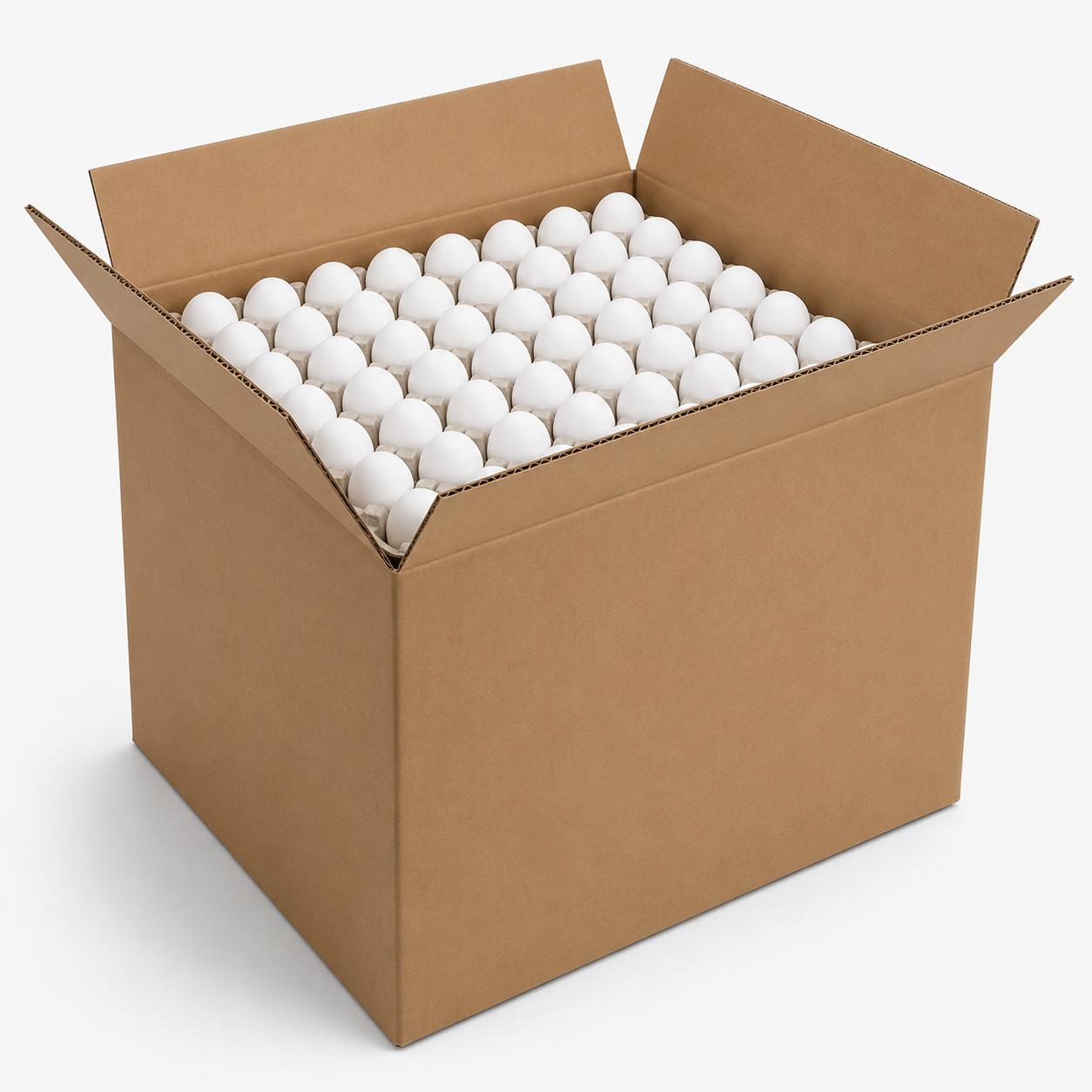 KOSHER WHITE EGGS 180 UNITS
