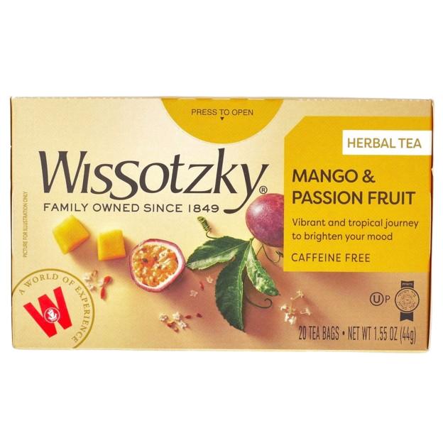 MANGO & PASSION FRUIT  KOSHER TEA WISSOTZKY KLP 40 GR.
