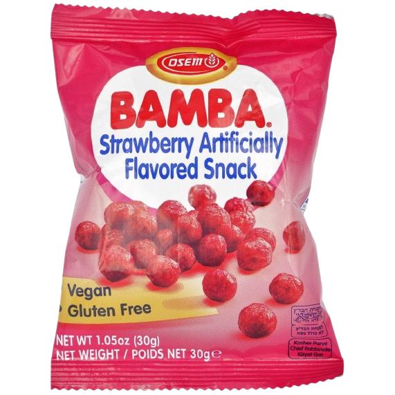 OSEM BAMBA STRAWBERRY FLAVORED 8 X 30 GR.