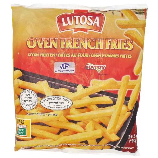 OVEN KOSHER FRENCH FRIES LUTOSA 