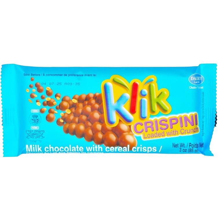 KLIK XL CRISPINI KOSHER CHOCOLATE 85 GR.
