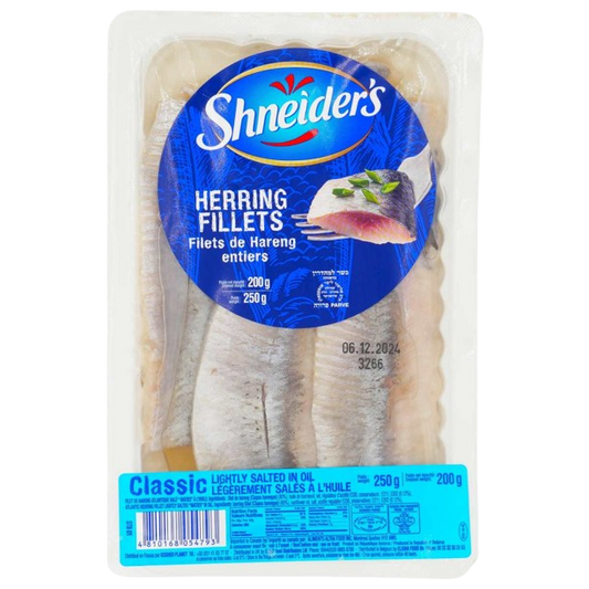 KOSHER HERRING FILLET IN OIL 250 GR.