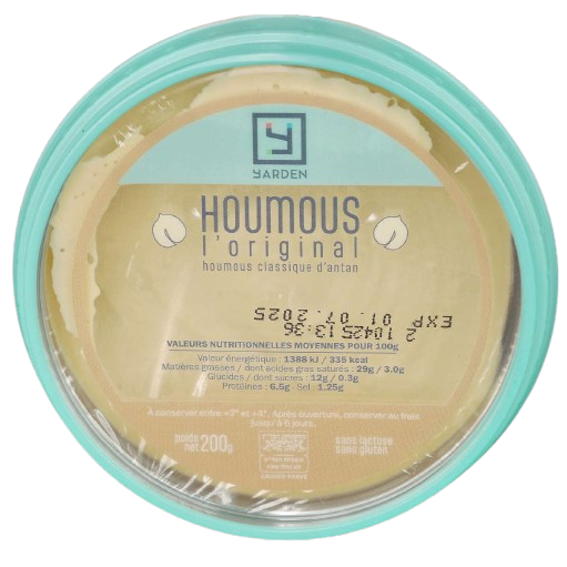KOSHER HOUMUS YARDEN 200 GR.